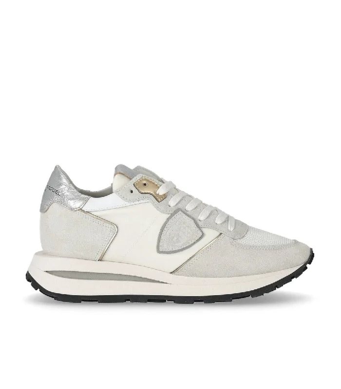 Philippe Model  Tropez Haute Low White Sneaker