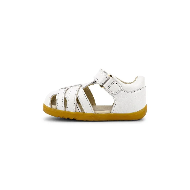 Bobux Step Up Cross Jump Sandals - White