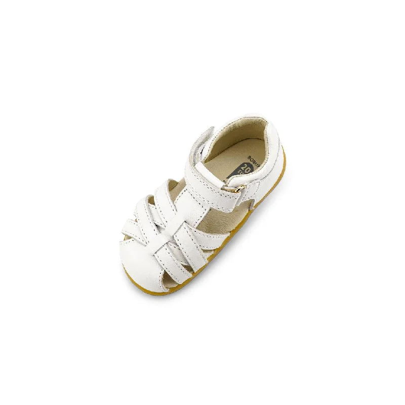 Bobux Step Up Cross Jump Sandals - White