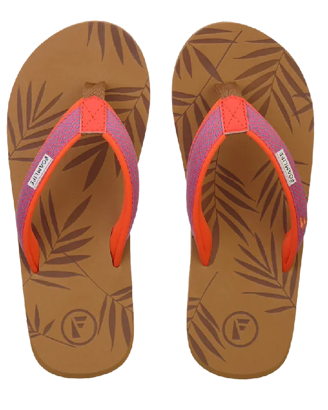 Harts Flip Flops in Latte Brown