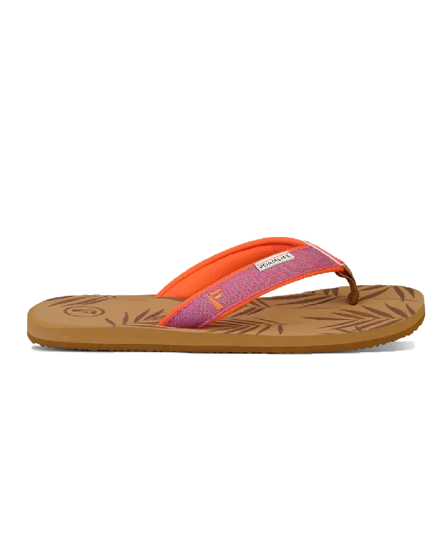 Harts Flip Flops in Latte Brown