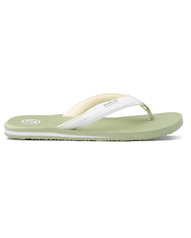 Lixi SC Flip Flops in Sage Green