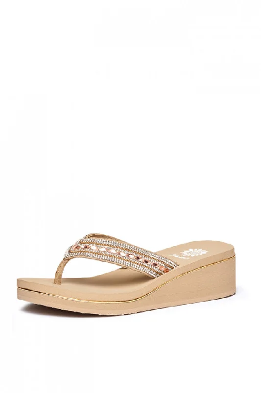 Marcy Sandal in Taupe