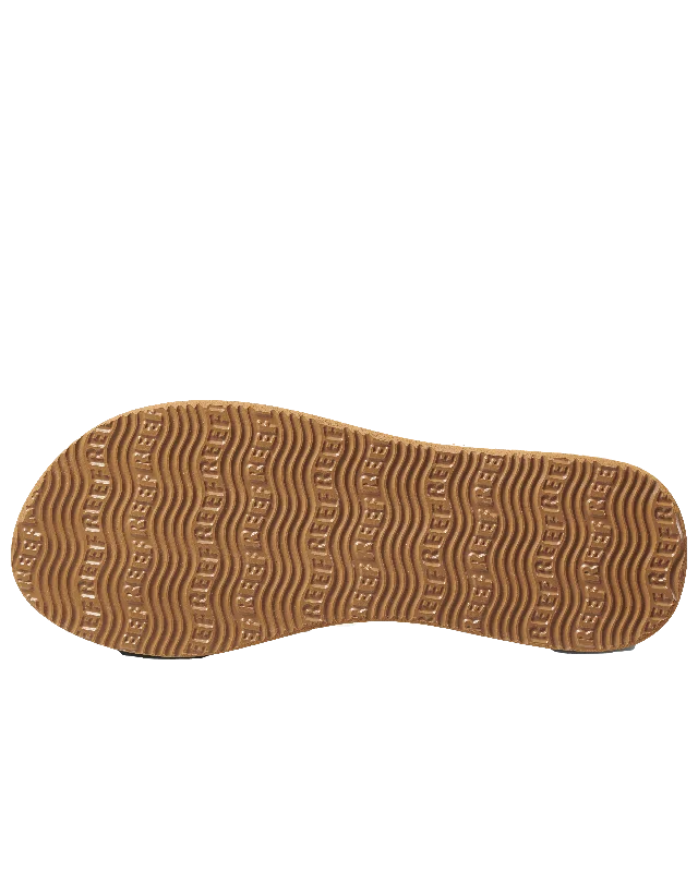 Cushion Sands Flip Flops in Black & Tan