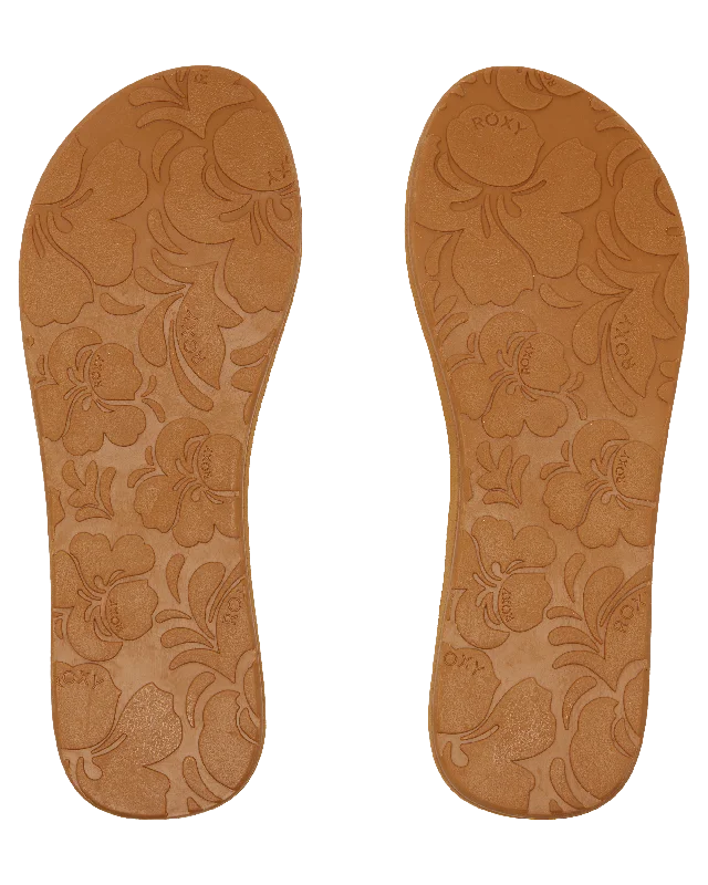 Costas II Flip Flops in Rose Gold