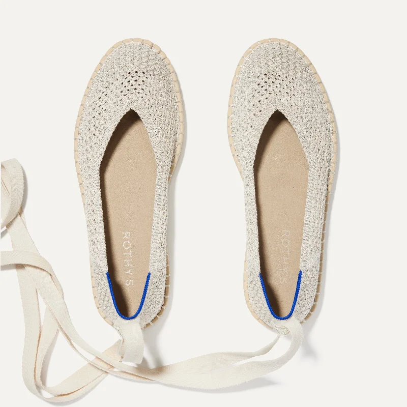 The Espadrille - Diamond Metallic