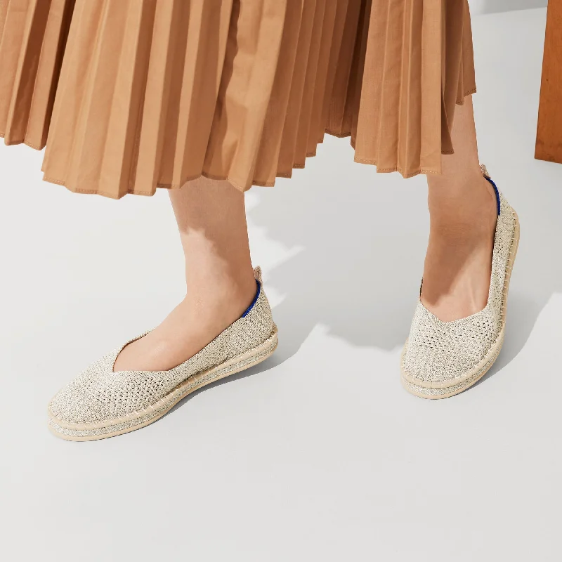 The Espadrille - Diamond Metallic