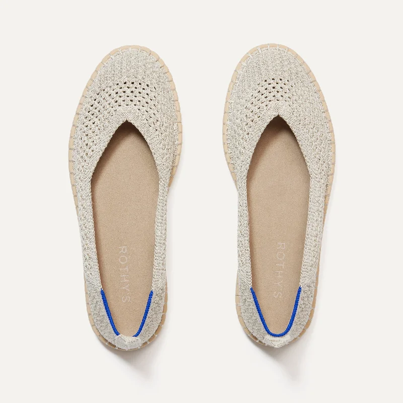 The Espadrille - Diamond Metallic