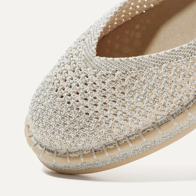 The Espadrille - Diamond Metallic