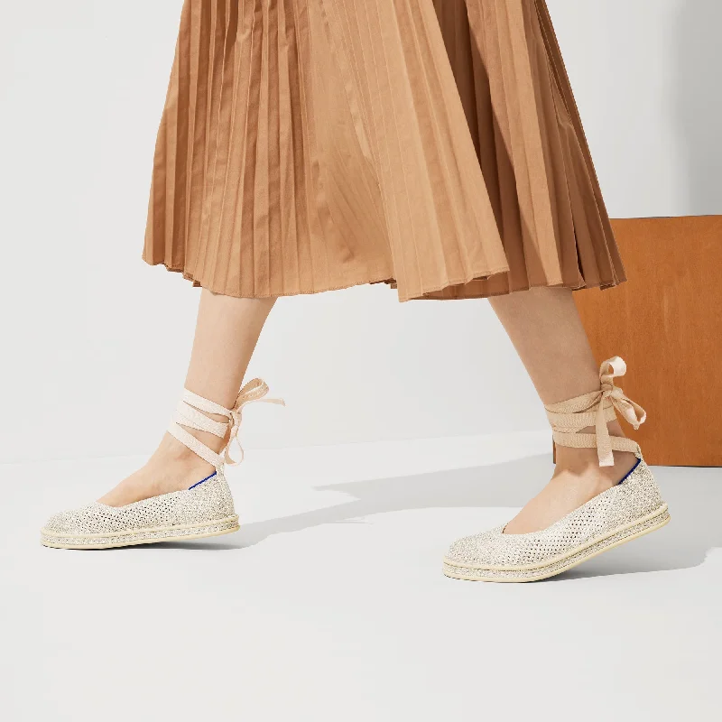 The Espadrille - Diamond Metallic