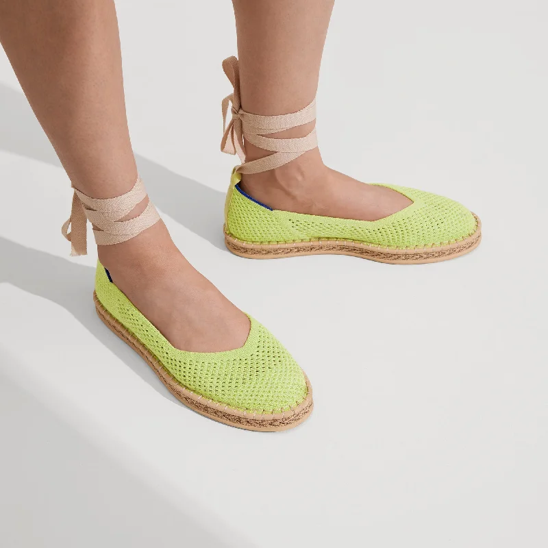 The Espadrille - Limeade