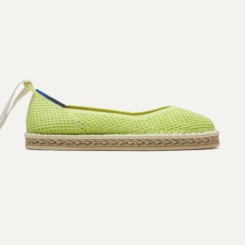 The Espadrille - Limeade