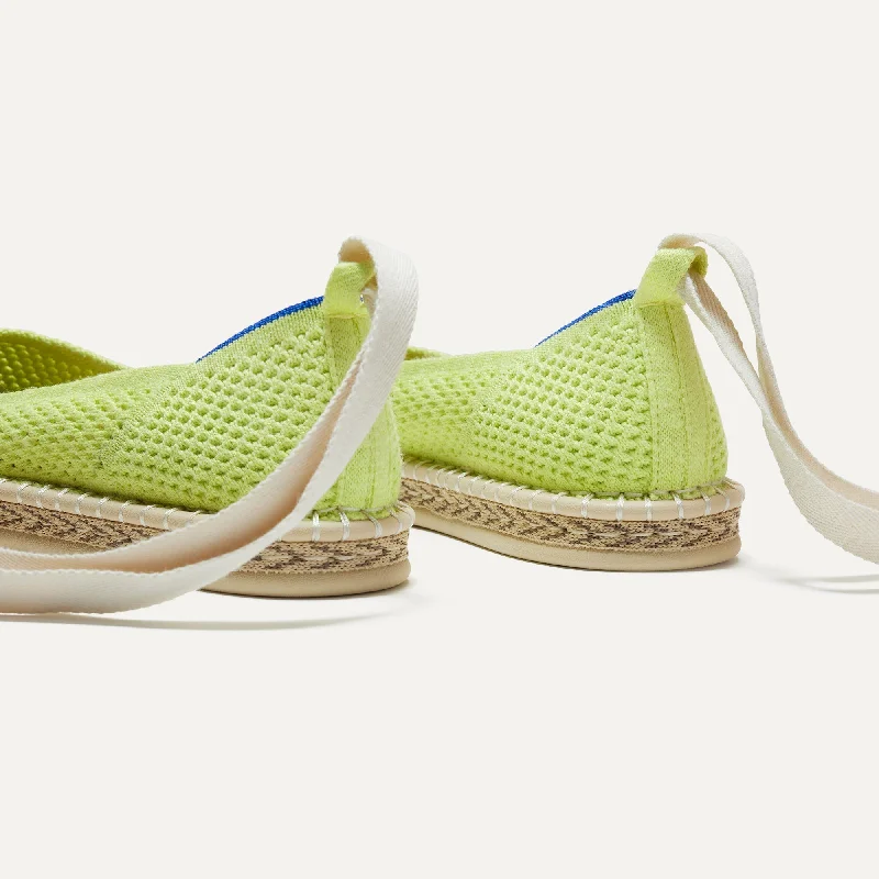 The Espadrille - Limeade