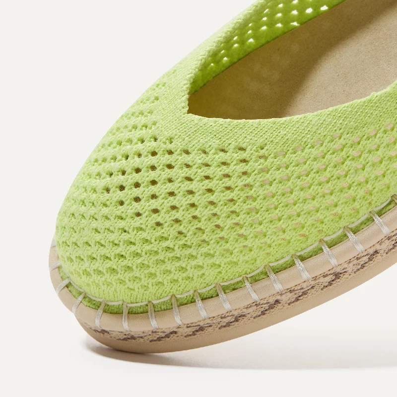 The Espadrille - Limeade