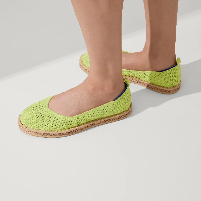 The Espadrille - Limeade