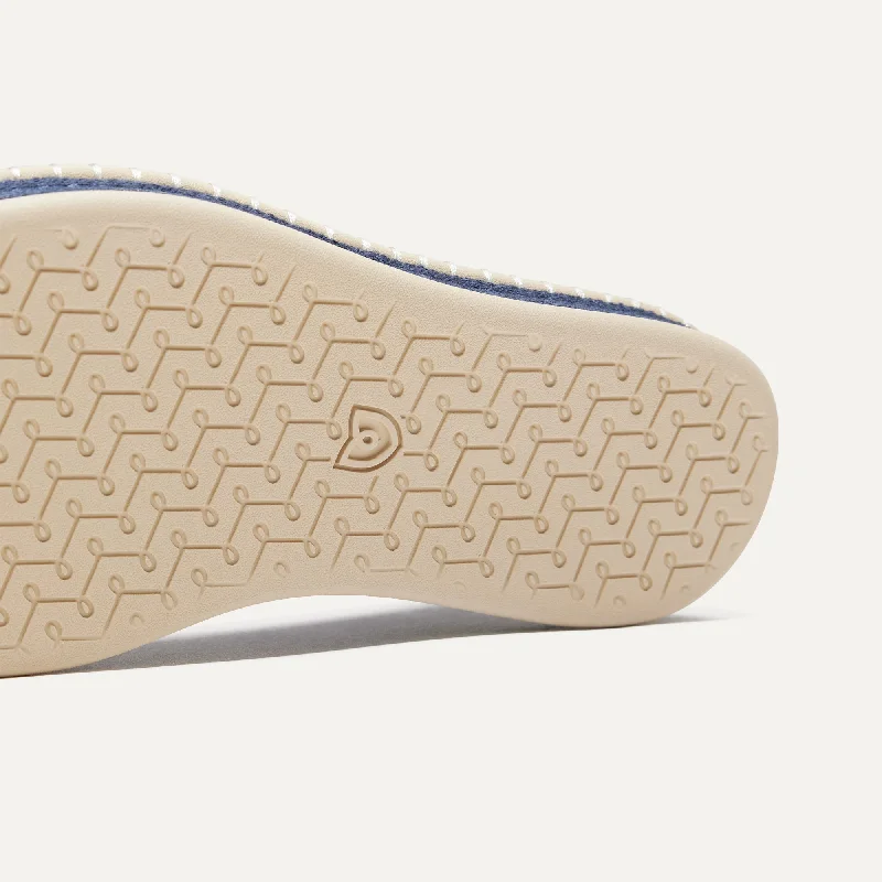 The Espadrille - Navy Stripe