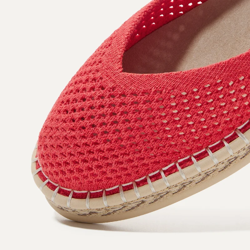 The Espadrille - Red Hot