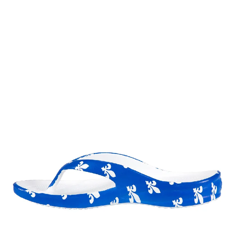 Women's Flip Flops - Fleur De Lis