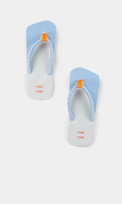 Xigy Claceir Grey Flip Flops