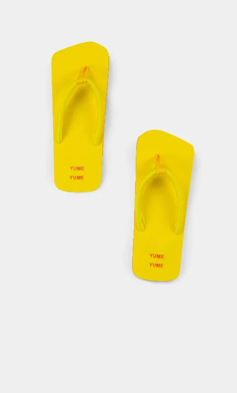 Xigy Cyber Yellow Flip Flops