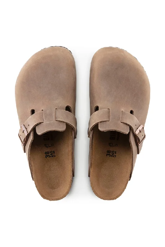 Birkenstock Boston Oiled Leather- Tobacco