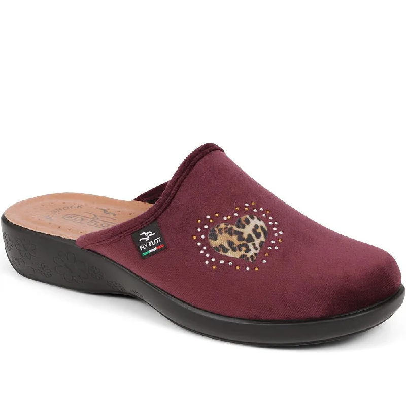 Embellished Clog Mules - FLY38011 / 324 112