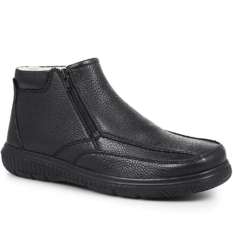 Leather Ankle Boots - PARK32007 / 318 679