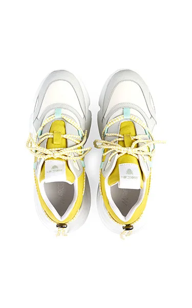 Marccain Chunky Sneakers in Lemonade