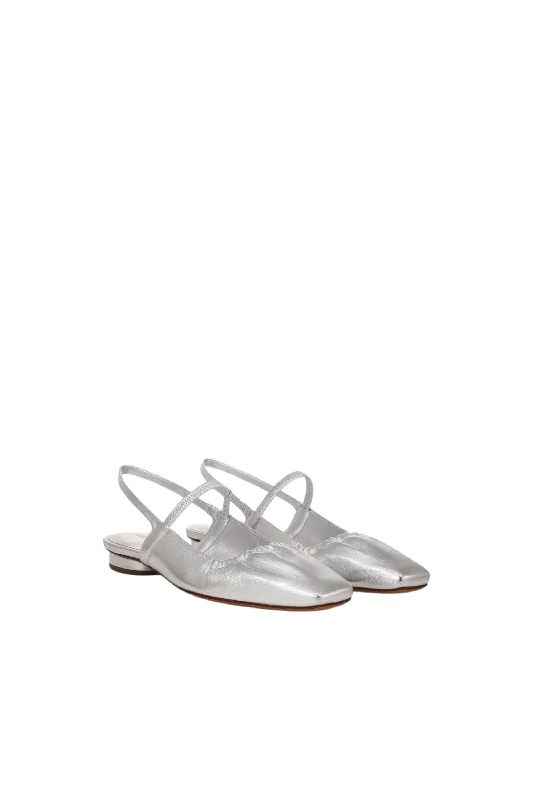 Vince Venice Flat Silver