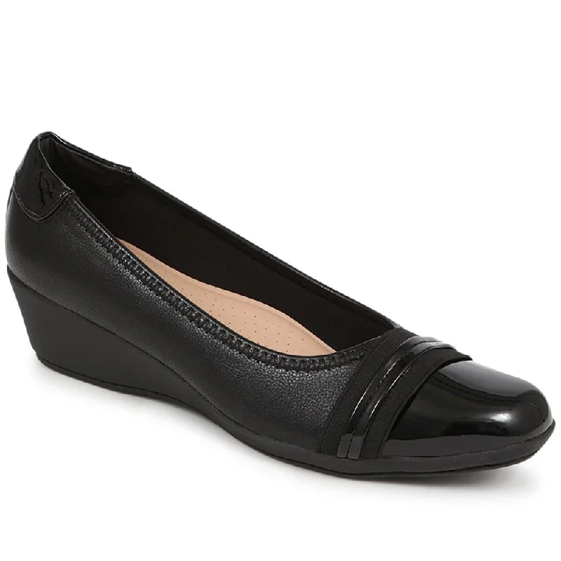 Wedge Heel Ballet Pumps  - MAIN40001 / 325 756