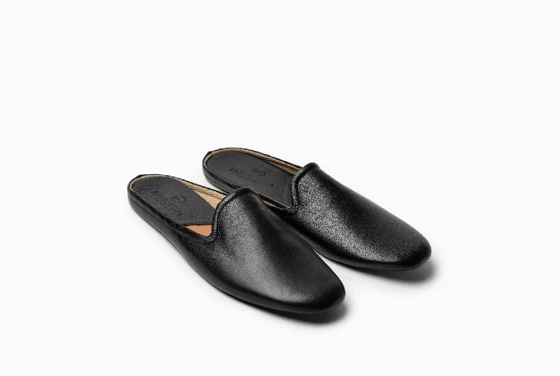 Bonnie Lounge Flat - Black Noir