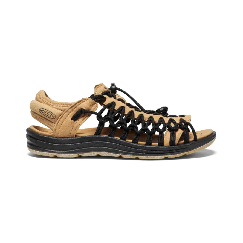 Women's UNEEK II Open-Toe Sneaker  |  Oak Buff/Black