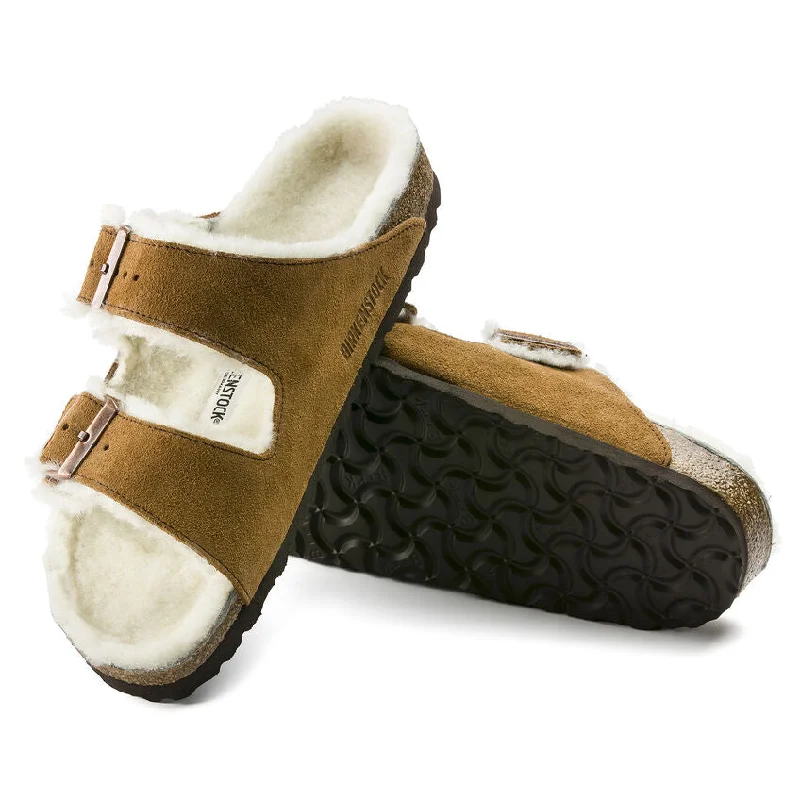 Arizona Shearling Suede Leather Mink