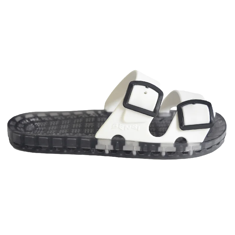 La Jolla - London Slide Sandal - White