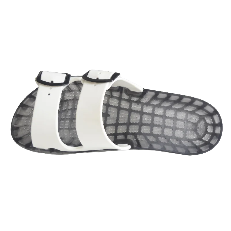 La Jolla - London Slide Sandal - White