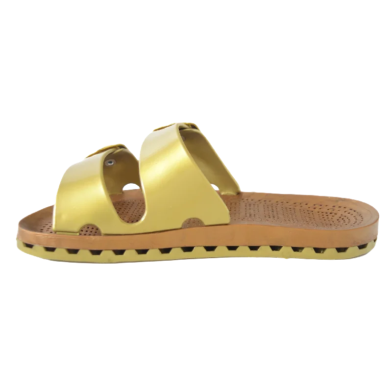 La Jolla - Prestige Slide Sandal - Gold