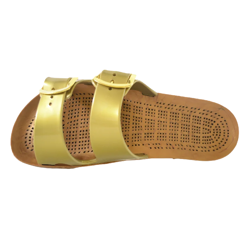 La Jolla - Prestige Slide Sandal - Gold