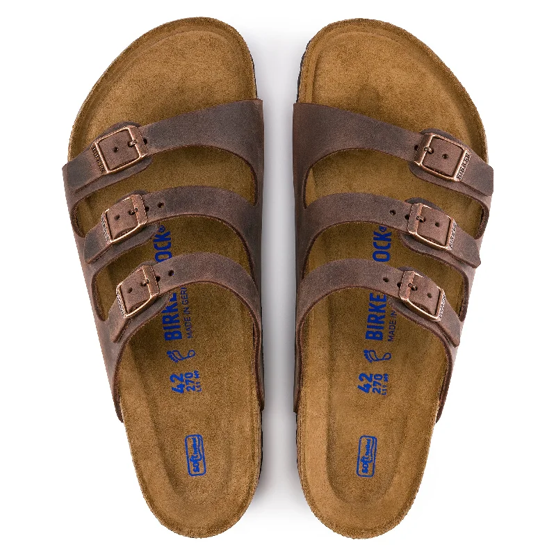 Florida Soft Footbed Oiled Leather Habana