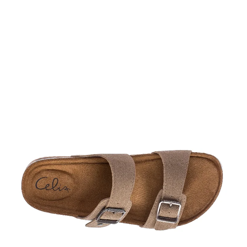 Bounty Footbed Slide Wide - Womens