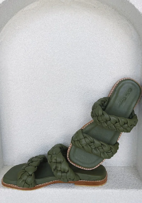 Boa Slides- Olive