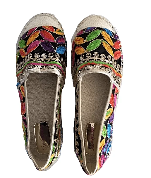 Ciengradoy Womens Multi Coloured Espadrilles