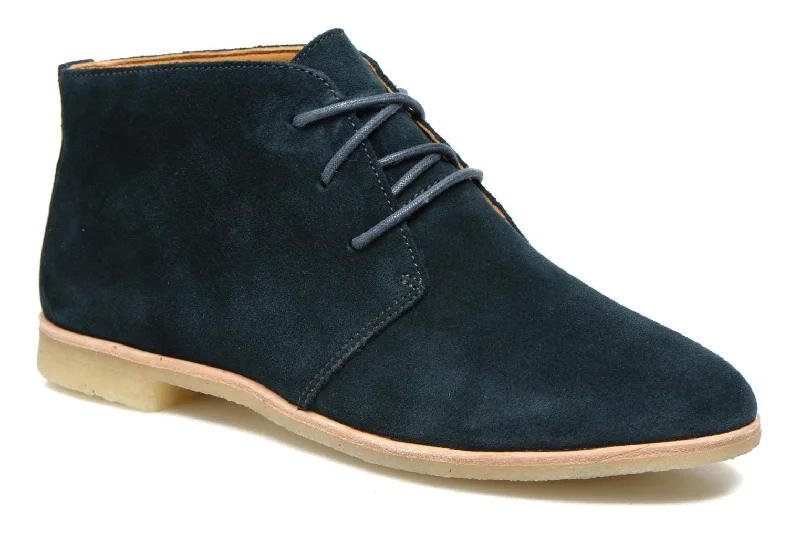 Clarks Originals Womens Phenia Midnight Suede Desert Boots