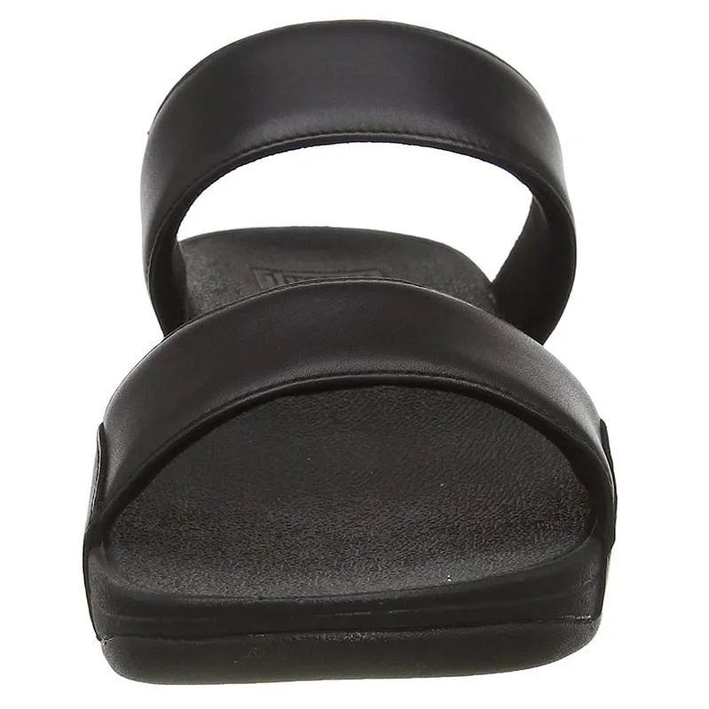 FitFlop LULU Leather Slide - All Black