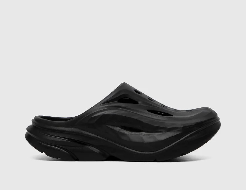 Hoka Ora Recovery Mule Black / Black