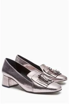 Next Signature Fringed Womens Loafers