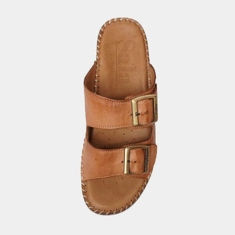 Pre-Order Oasis Coconut Leather Slides