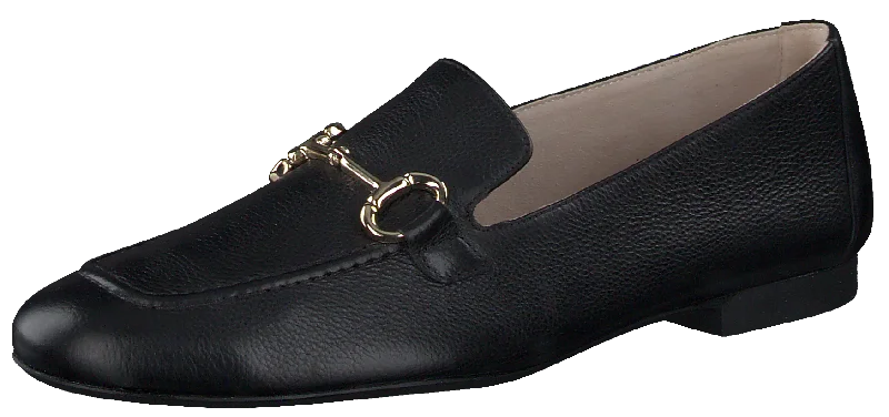 Paul Green Black Loafers