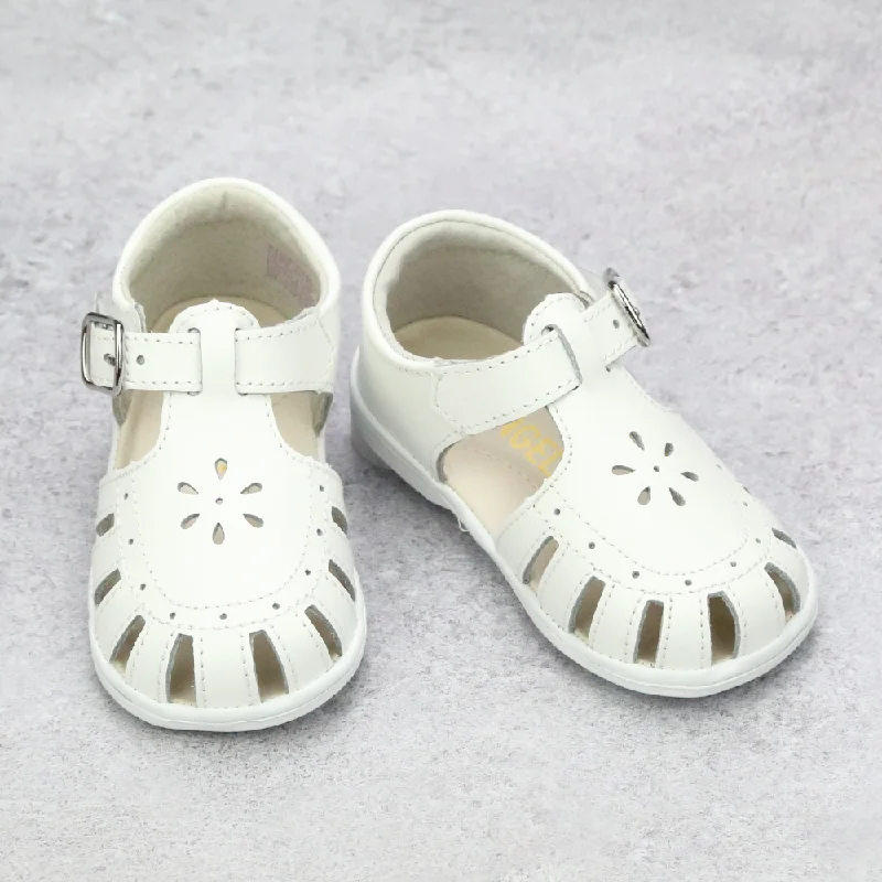 Baby Shelby Caged Leather Sandals