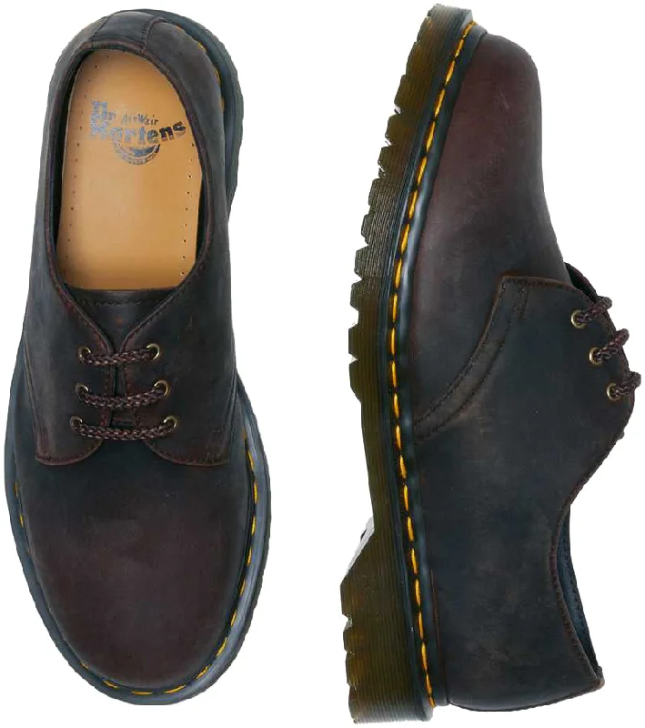 Dr. Martens 1461 Chestnut Brown Waxed Full Grain