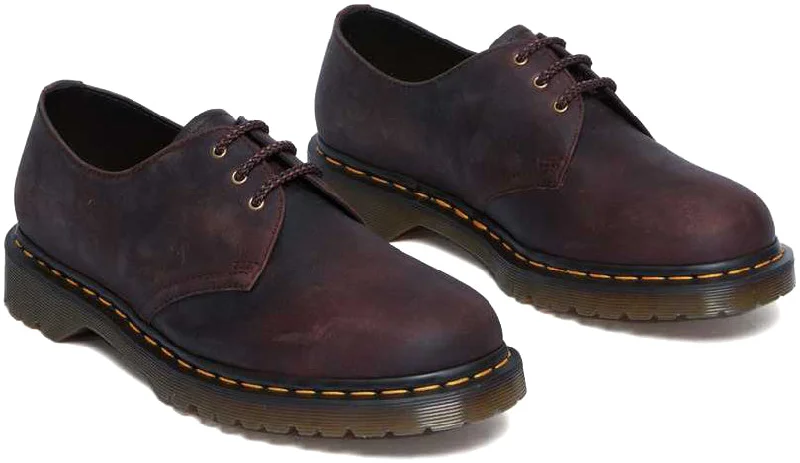 Dr. Martens 1461 Chestnut Brown Waxed Full Grain